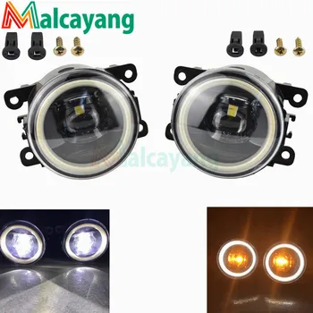 

2pcs/set For Focus Suzuki Swift Renault Citroen Opel Angel Eyes Car styling front bumper LED fog Lights fog lamps