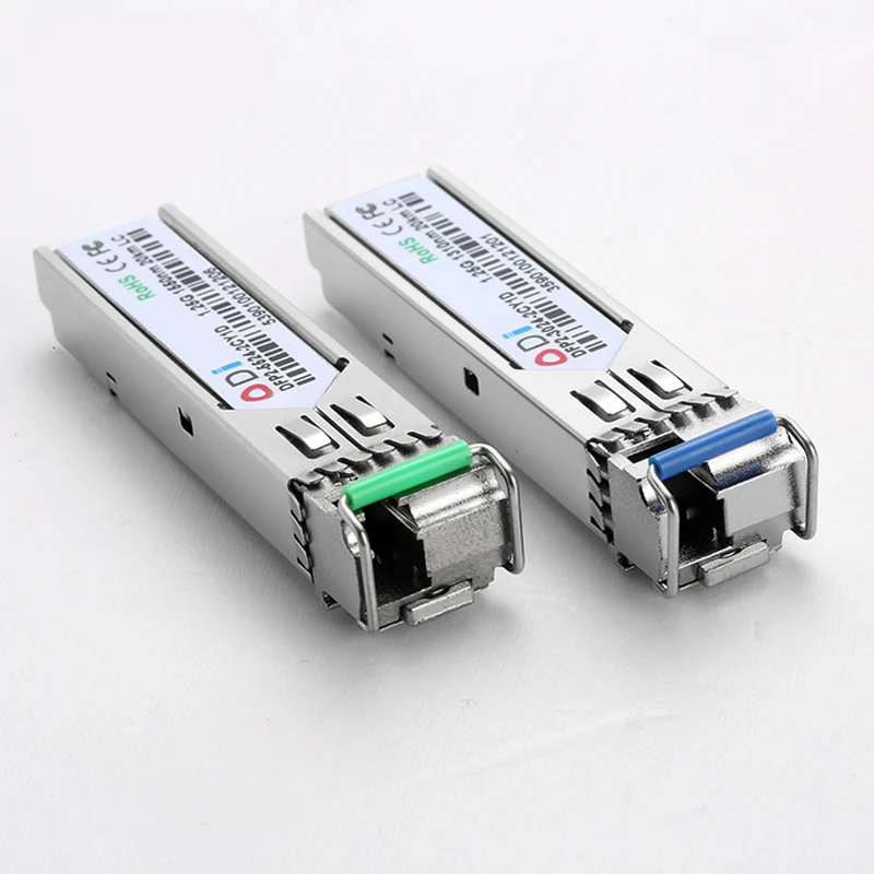 Пара модуль для OLT ONU переключатель SFP20km оптический приемопередатчик sfp 1,25g 20km 1550/1310nm lc SC/FC/ST пара 1310nm/1550nm
