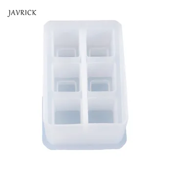 

Crystal Epoxy Resin Mold Lipstick Storage Box Casting Silicone Mould DIY Crafts Jewelry Decorations Making Tools