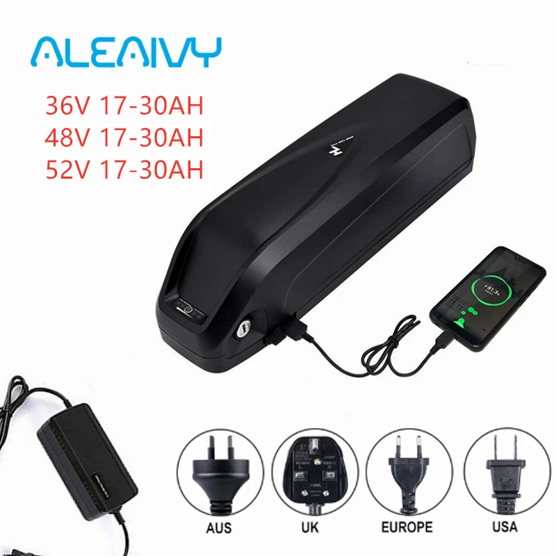Новый аккумулятор 48 В 20 Ач 30 13S5P 1000 Вт высокой мощности для электровелосипеда
