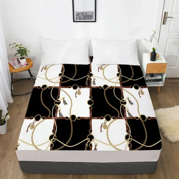 

3D Fitted Sheet Bed Mattress Fitted Cover Custom Design Bed Linens Sheets Bedsheet White 200x220 Animal Zebra Bedding Sheets