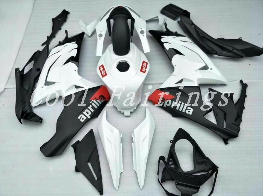 Топ мотоциклетный вставной обтекатель комплект подходит для Aprilia RS125 06 07 08 09 10 11 RS4 РСВ 125 2006 2009 2011 красного, черного, серебристого цвета, обтекатели