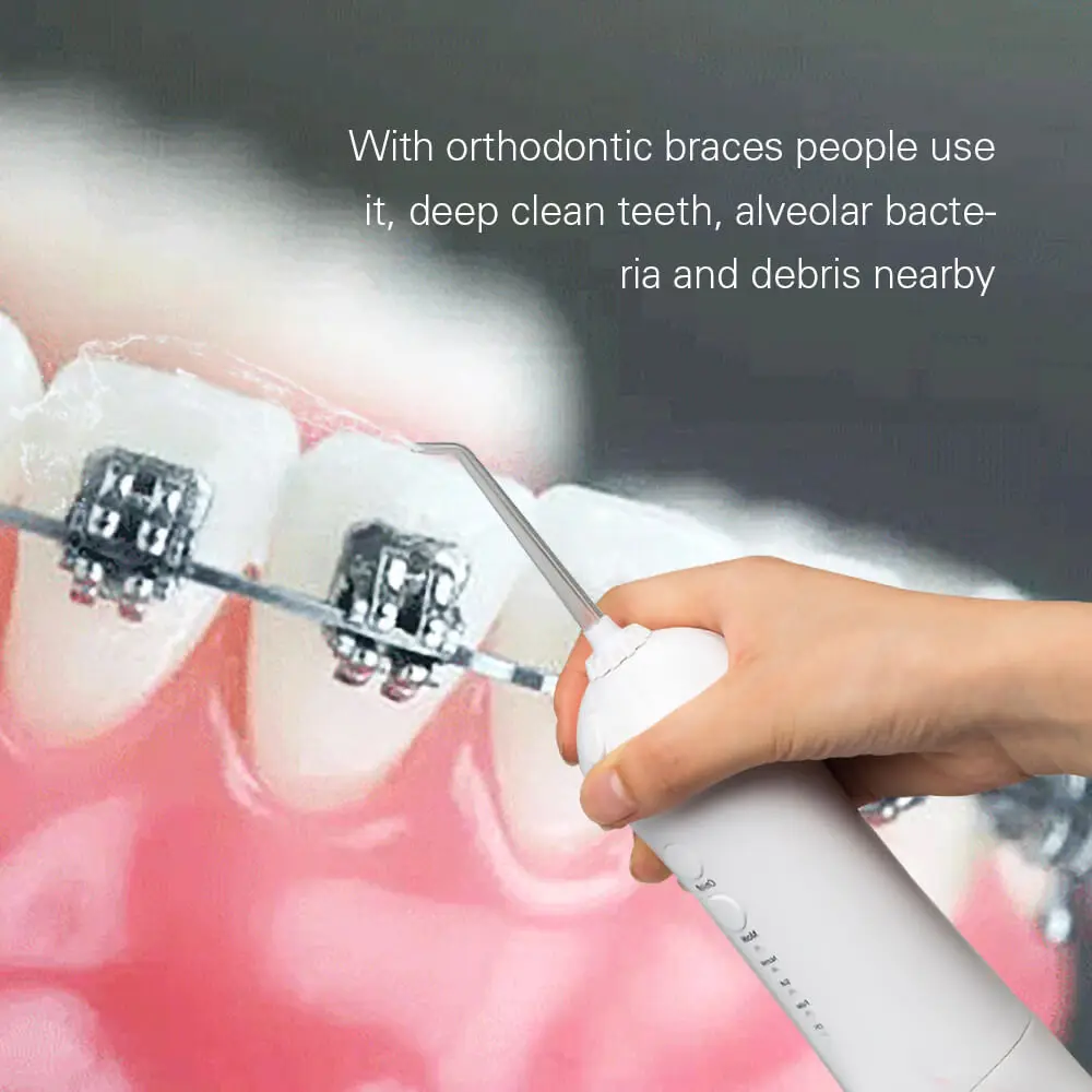 Ирригатор, 4 режима, портативный, 230 мл, зубная нить для воды, струя USB, перезаряжаемый ирригатор, зубная нить для чистки зубов