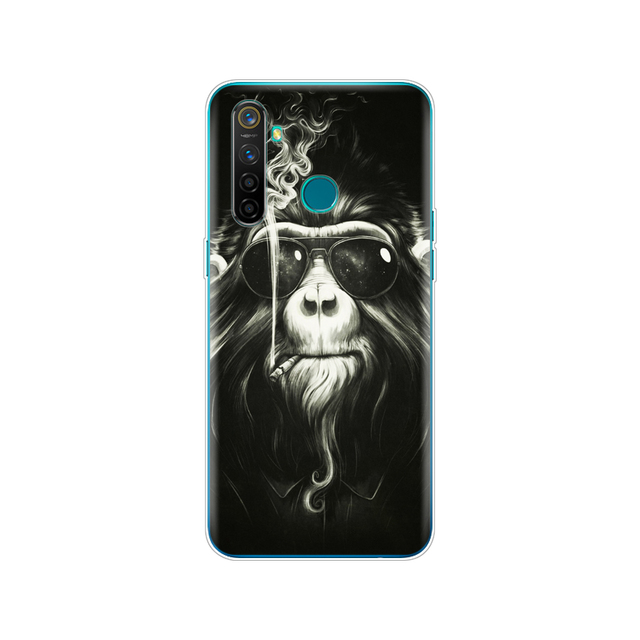Realme 5 Case RMX1927 Silicon Soft Phone Cover For OPPO Realme 5 Pro RMX1971 Realme5 5Pro TPU Back Coque Capa Funda