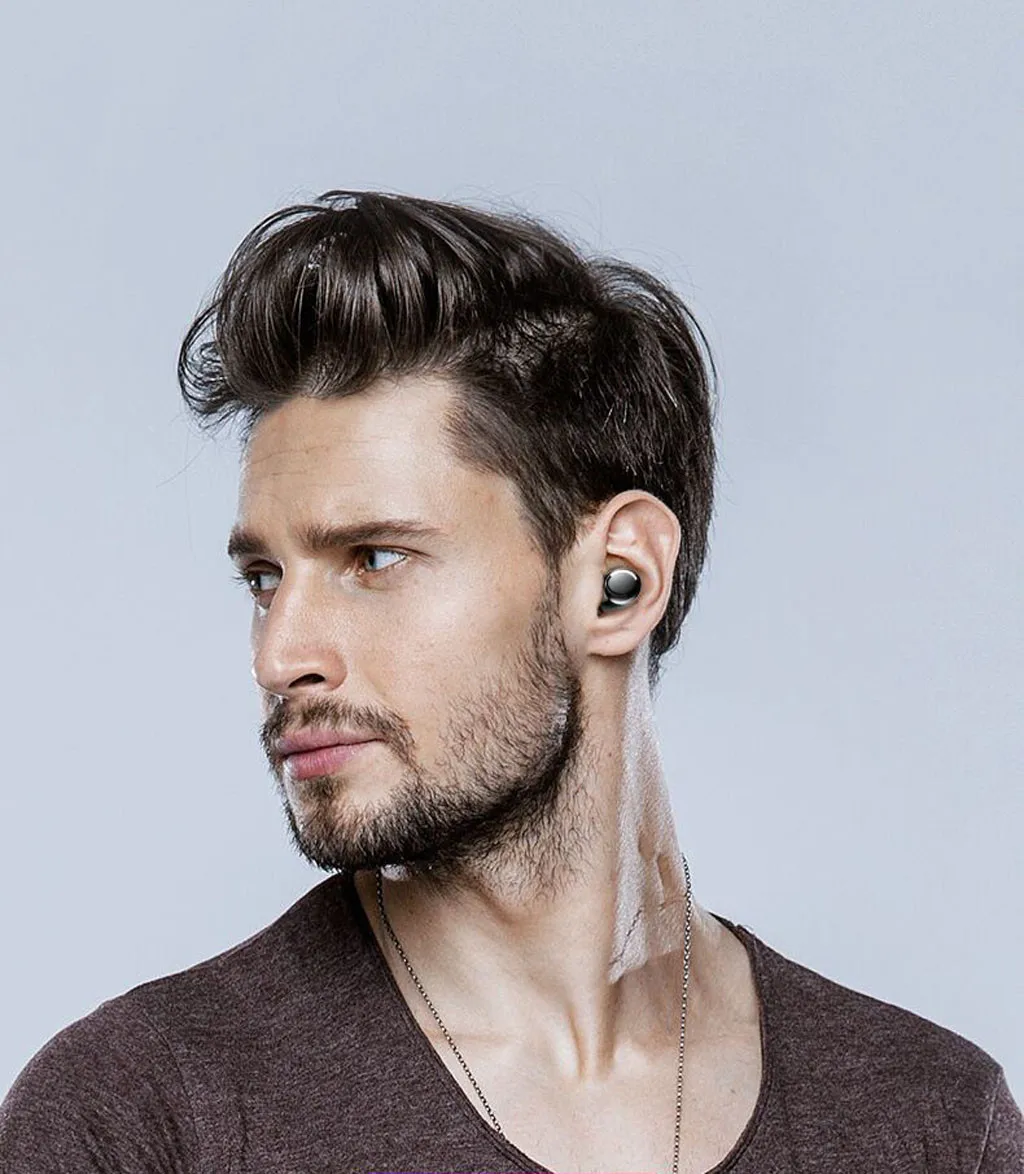 V12 беспроводные Bluetooth наушники с микрофоном Спортивная гарнитура шумоподавление TWS для телефонов samsung Galaxy