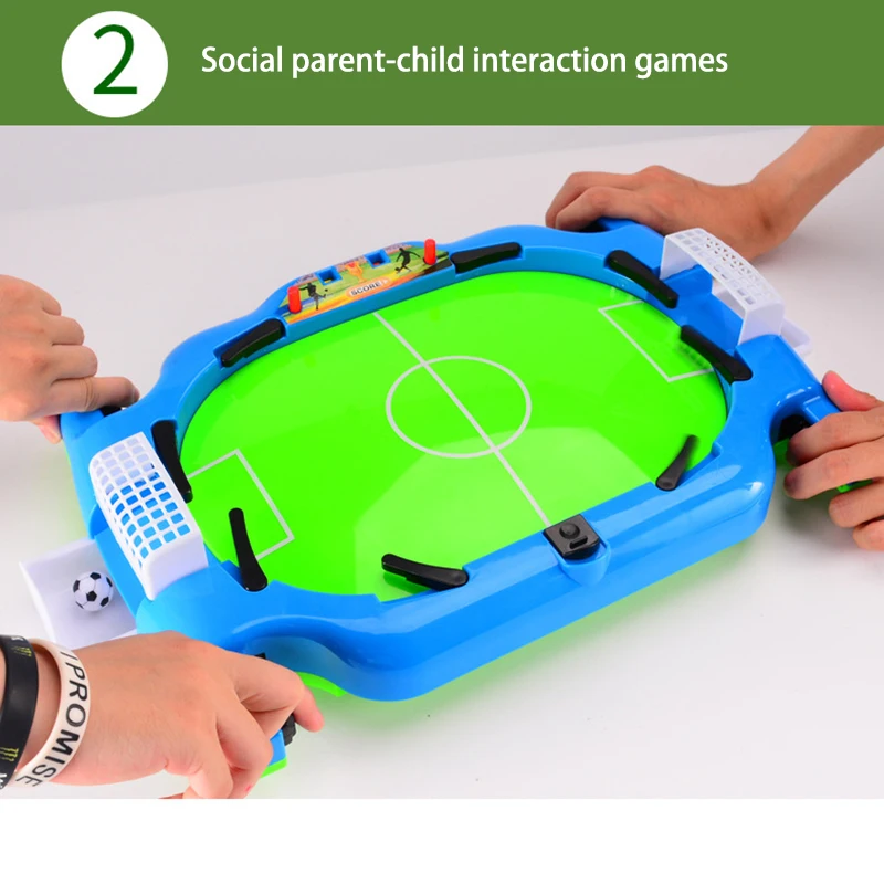 New Kids Toy Mini Table Top Football Game Fun Set Desktop Lightweight Portable 
