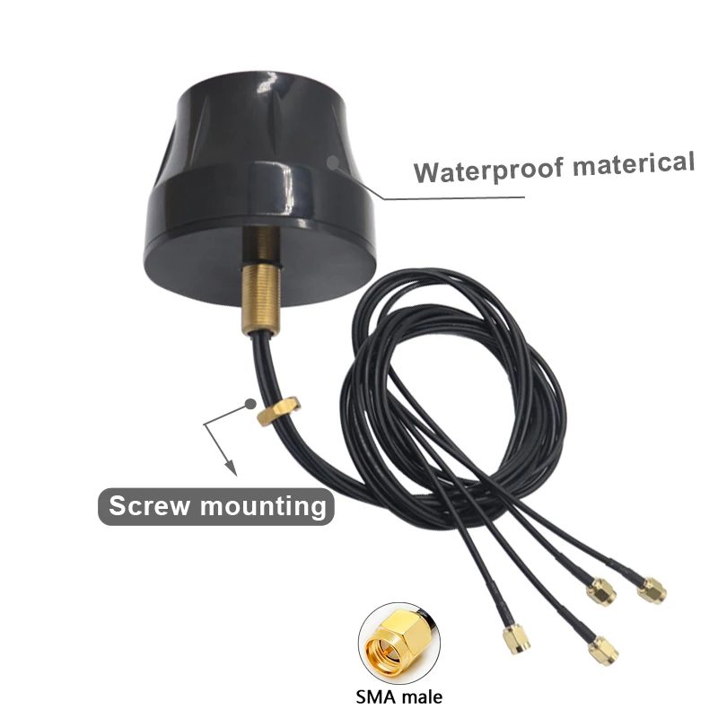 Enhanced 5G Long-Range Antenna with Waterproof Design and Screw Mounting