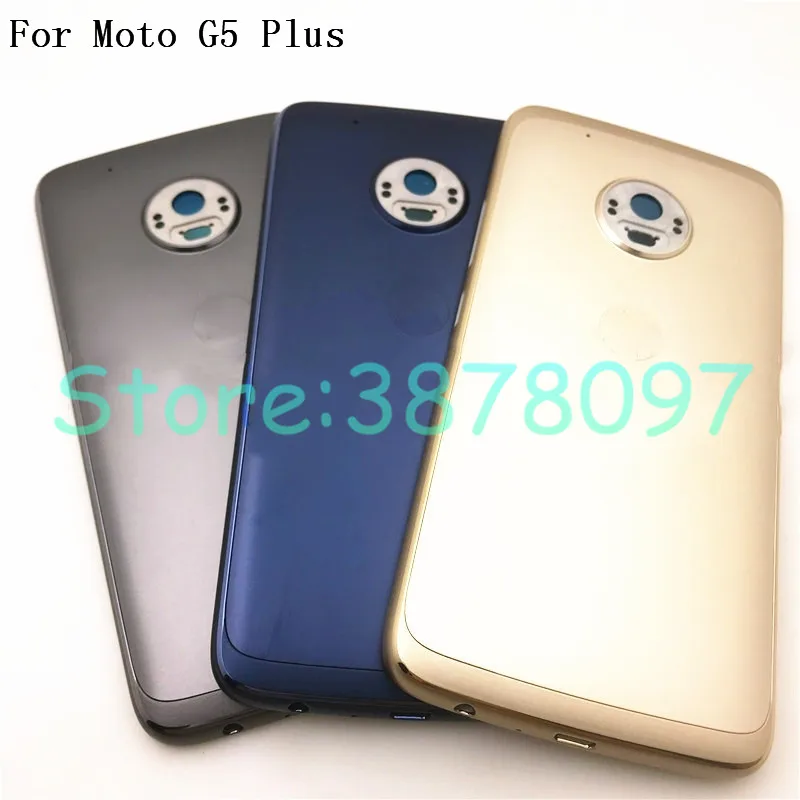 Оригинальный для Motorola Moto G5 Plus XT1686 16811683 батарея задняя крышка CoverBrand новая средняя