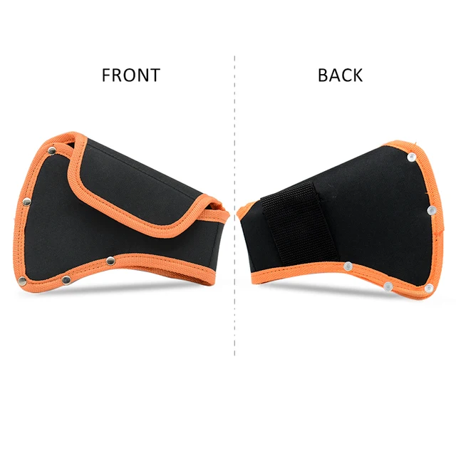 Fodero Per Ascia In Pelle PU - Custodia Protettiva Per Lame Fino A 11.5 Cm - Ideale Per Campeggio E Lavoro All'Aperto