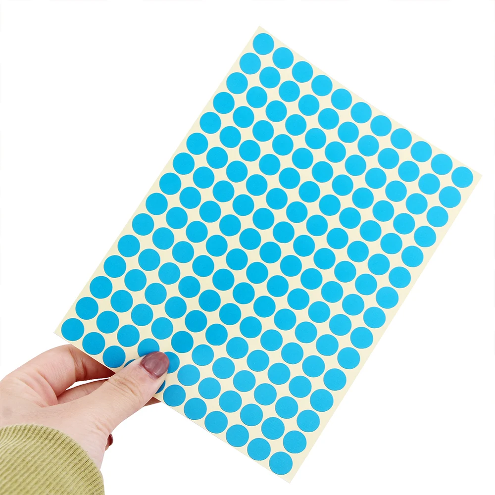 Circle Color Adhesive Label Dot Sticker Self Dot Sticker DIY Scrapbooking Adhesive Sticky Labels decorative stickers self adhesive stickers adhesive stickers diy scrapbooking accessories
