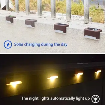 

Street Lamp Wall Light Walkway Lights Solar 1LED Eco-Friendly Durable Home Outdoor