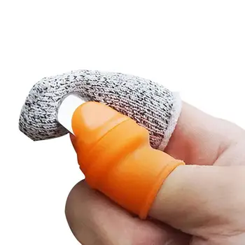

Finger Guard Protect Finger Hand Cut Hand Protector Knife Cut Finger Protection Tool Stainless Steel Kitchen Tool Gadget