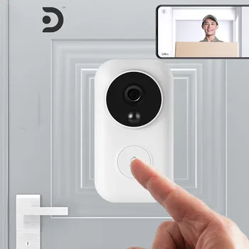 

dingling smart doorbell wifi camera video intercom wireless crack door mijia night vision AI face detection for home MI