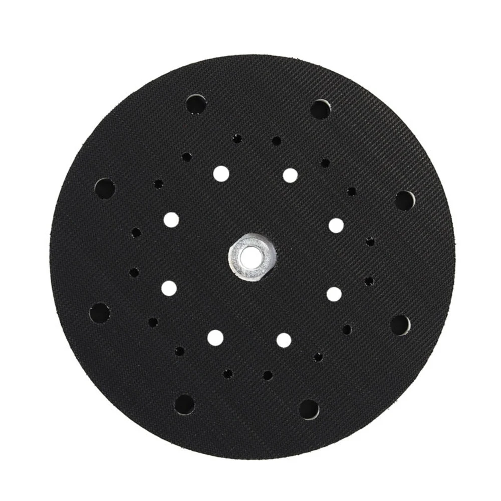 

2pcs 6 M8 Thread Back Up Sanding Disc Pad 17 Holes Sander Orbital Hook & Loop