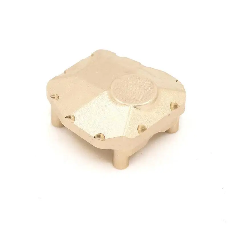 for Axial SCX10 III AXI03007 1/10 RC Crawler Car Upgrade Parts Brass Counterweight Axle Diff Cover Case Accessories | Игрушки и хобби