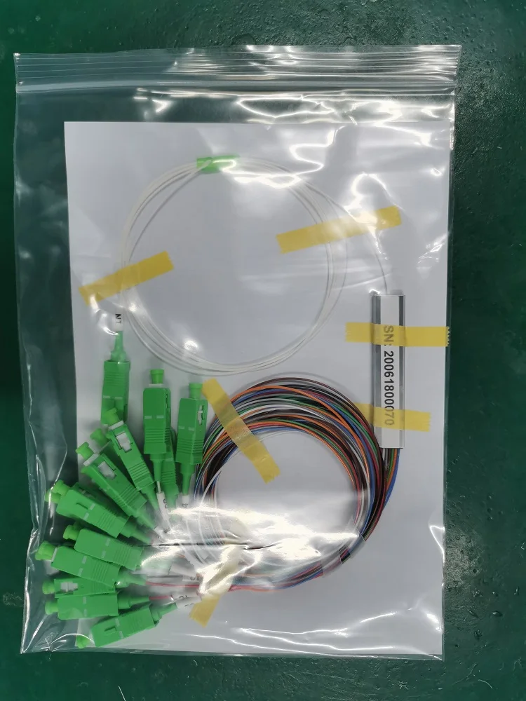 1x16 High Quality 10pcs/Lot PLC SC/APC SM 0.9mm