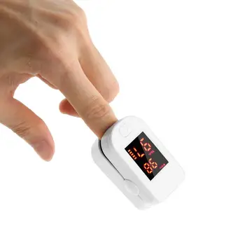 

1 Set Blood Oxygen Monitor Oximeter Display Oximeter Finger Health Dignostic Monitor Tool Finger Clip Oximeter