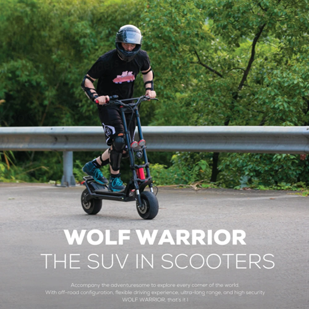 Skabo Wolf King Warrior 11 PLUS PRO + электрический скутер скейтборд гидравлический тормоз