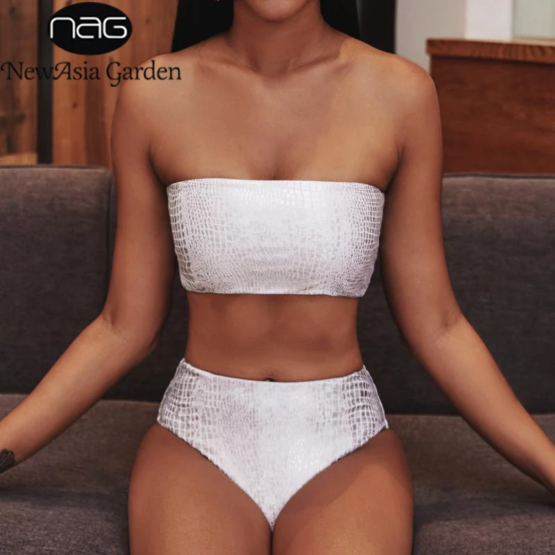 silver bathing suit top