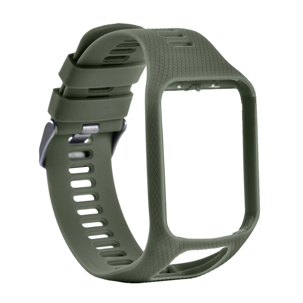 03 Для Tom Runner 2/3 Spark/3 Спортивные часы c GPS TPE Жесткий ПК держатель Водонепроницаемый замена силиконовый ремешок аксессуары для часов - Цвет: 03