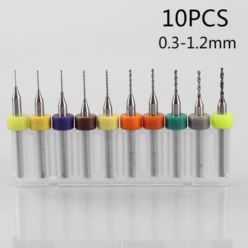 

Replacement Tungsten Steel Micro Drill Bits Fits For PCB Board 0.125/3.175mm