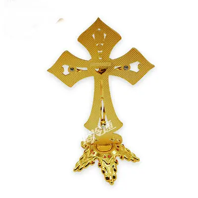 Католические реликвии Сплав Крест горькая семья украшение стола икона Иисуса Христианская семья молитва подарок