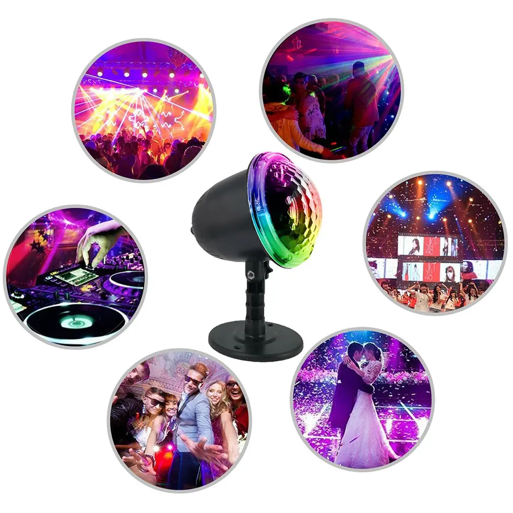 Led Christmas Day Pattern Projection Light Snow Light Snow Light Snowflake Projector Outdoor Lawn Light