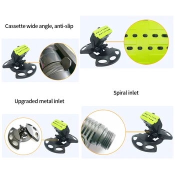 

Hot 16 Holes Garden Sprinklers Sprayer Automatic Swing Nozzle Lawn Sprinkler Garden Lawn Forestry Irrigation Watering Tools