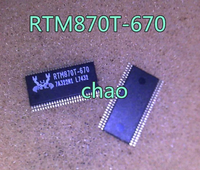 5 шт./лот RTM870T-580 RTM870T-670