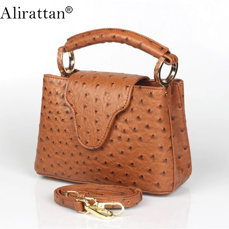 Alirattan New Crocodile Pattern Crossbody Bag for Women Fashion Design Shoulder Messenger Bag Fashion High Quality Travel Tote
