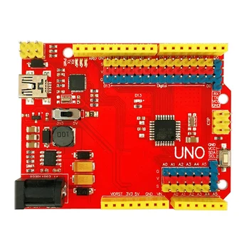 

AMS-1Pcs Uno R3 Uno Board Uno R3 Atmega 16U2+Mega328P Chip 16Mhz For Arduino Uno R3 Development Board+Usb Cable