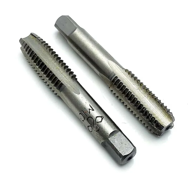 2 шт M10x1.5mm высокоскоростная стальная Метрическая вилка кран шаг правая рука части поставки