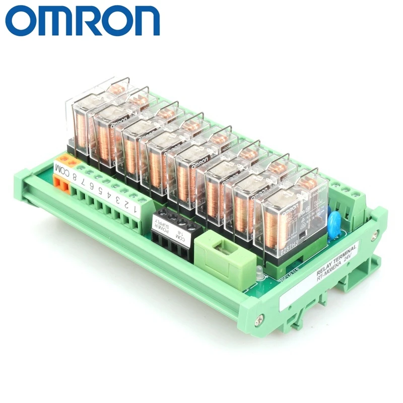8-канальный сетевой видеорегистратор OMRON модуль реле ПЛК 8 способов Omron Реле модуль 1NO 1NC реле SPDT модуль 12V 24V DC 16A G2R-1-E модуль 16 каналов