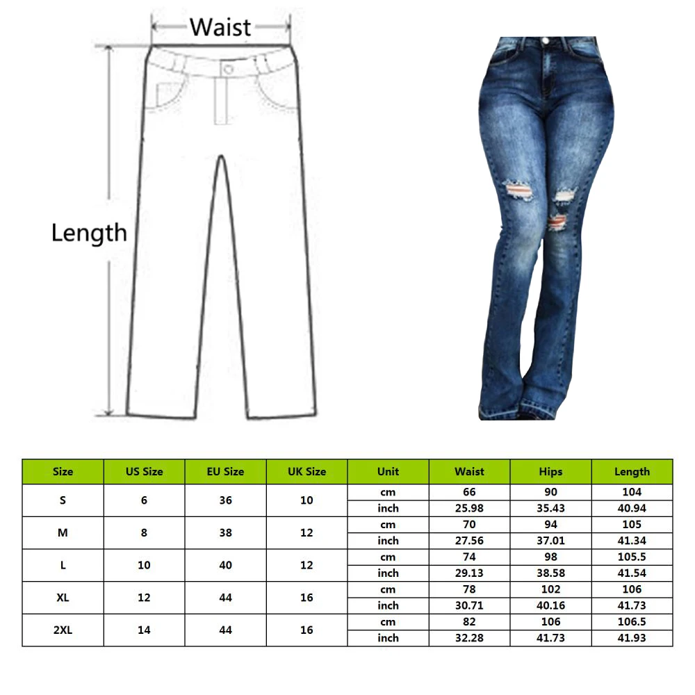 european size jeans