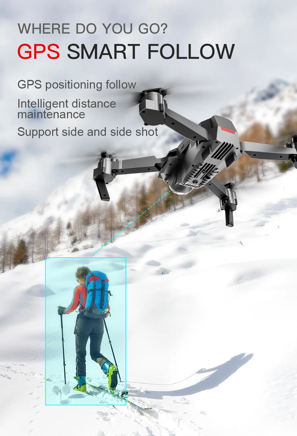 Дрон SG907 gps Дрон с 4K HD двойной камерой wifi FPV RC Квадрокоптер складной Дрон покупка горячая распродажа мода