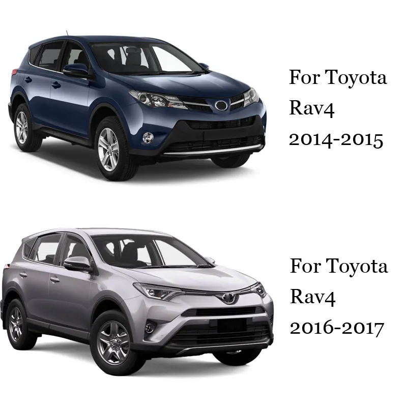 side wind window deflectors visor for car windshield on the windows accessories for toyota rav4 rav 4 2014 2015 YCSUNZ