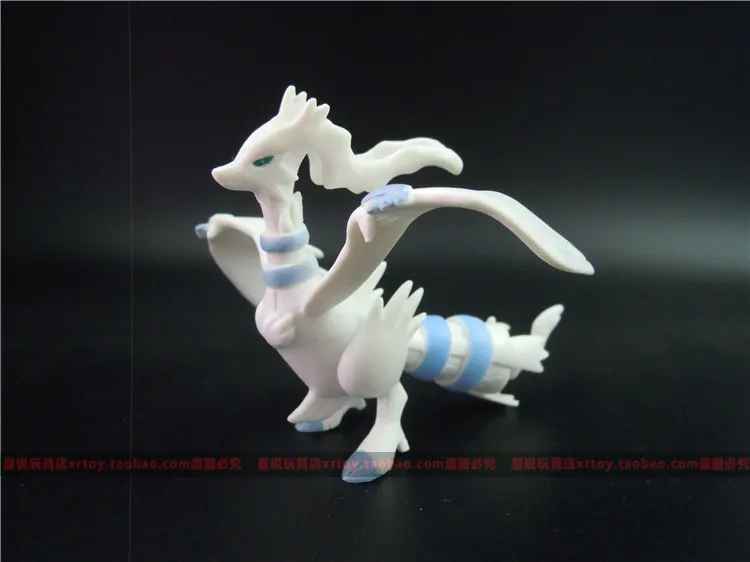 Figura de ação colecionável pokémon, dragão e fogo lendário, tipo reshiram,  articulações, montagem, brinquedo - AliExpress