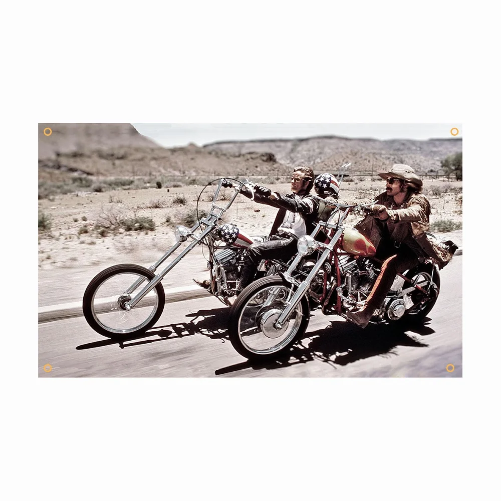 3X5 Ft Easy Rider Poster Flag Banner Movie Cartoon Per La Decorazione