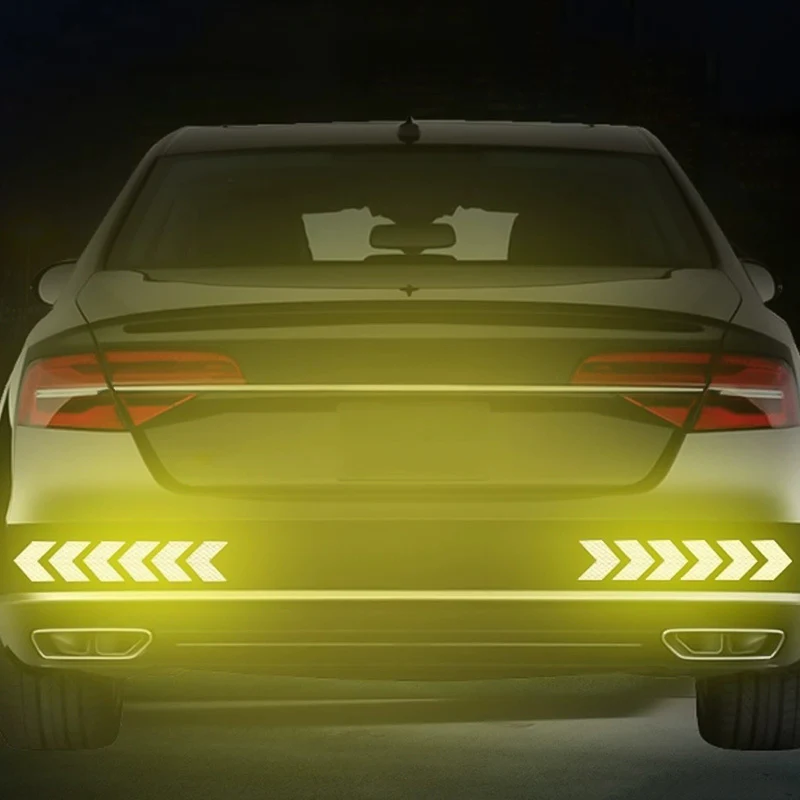 Светоотражающая лента со стрелками предупреждение о безопасности отражающая