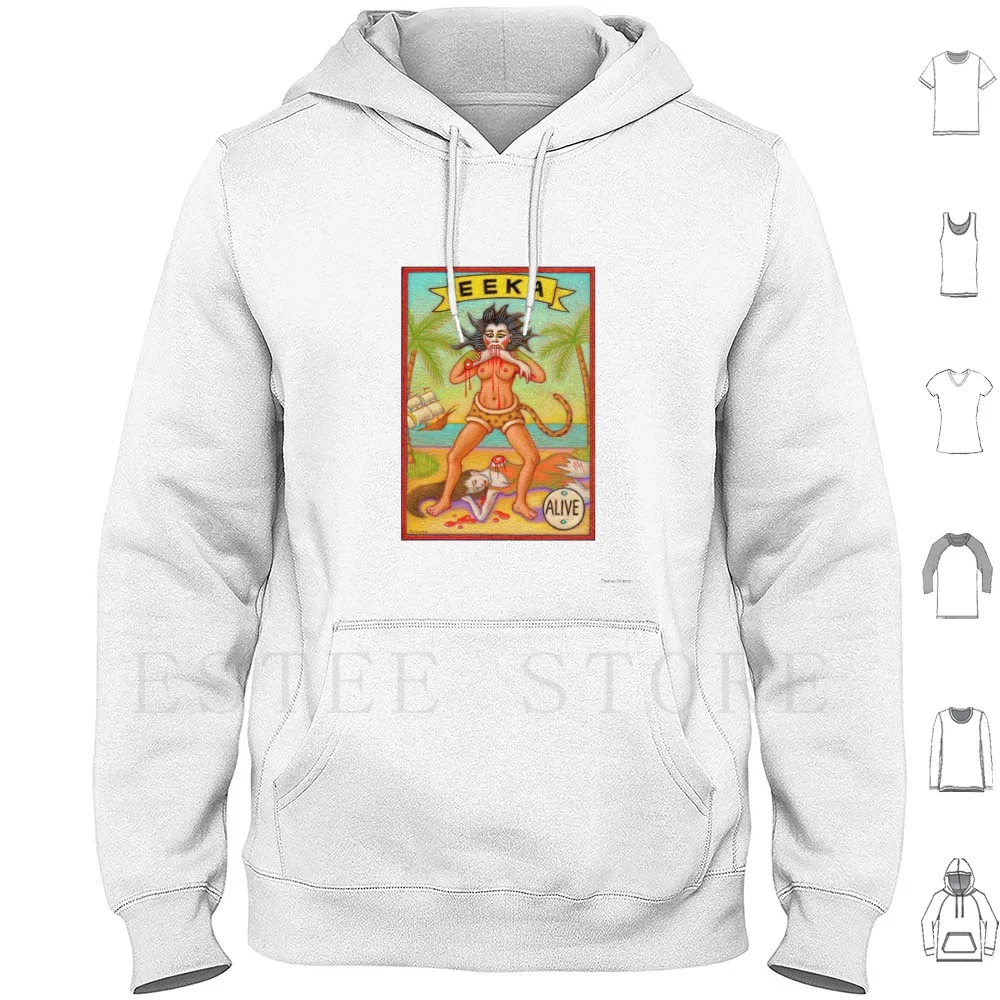 Felpe Con Cappuccio Eeka Circus Sideshow Cannibal