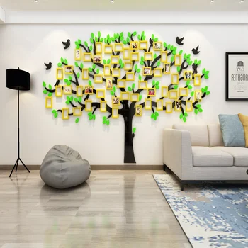 

3D Stereo Wall Sticker Acrylic Wall Sticker Removable Wall Crystal Stereo Mirror Sticker Home Decor Mirrored Decorative Sticker