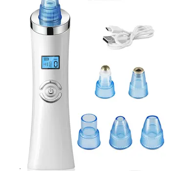 

5 In 1 Handheld Design Blackhead Vacuum Suction Cleaner Electric Face Skin Tightening Lifting Blackhead Remover Machine