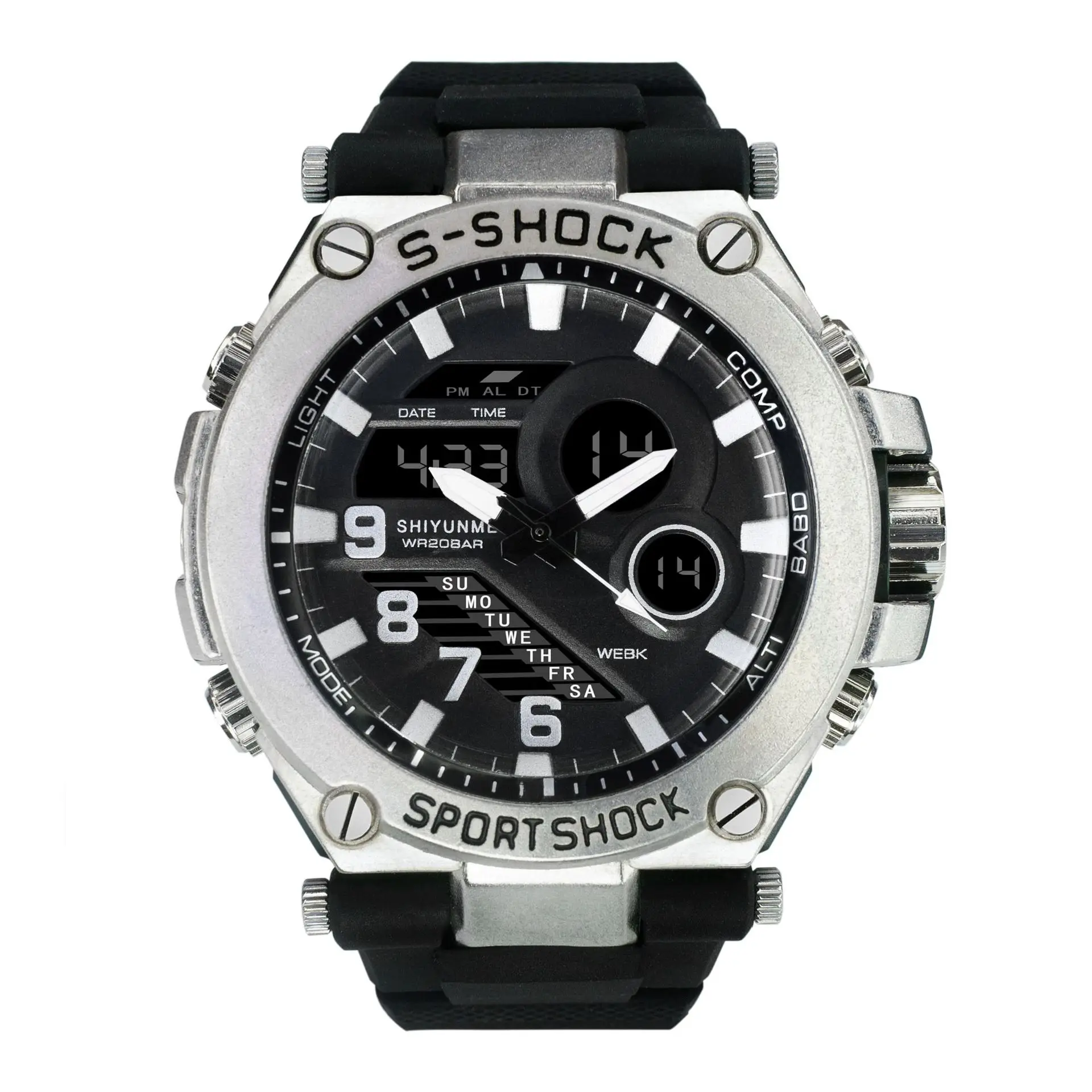 

G-shock Luxury Waterproof Military Watch Men Sports Watches With Compass Outdoor Dual Display Led Quartz Wristwatches