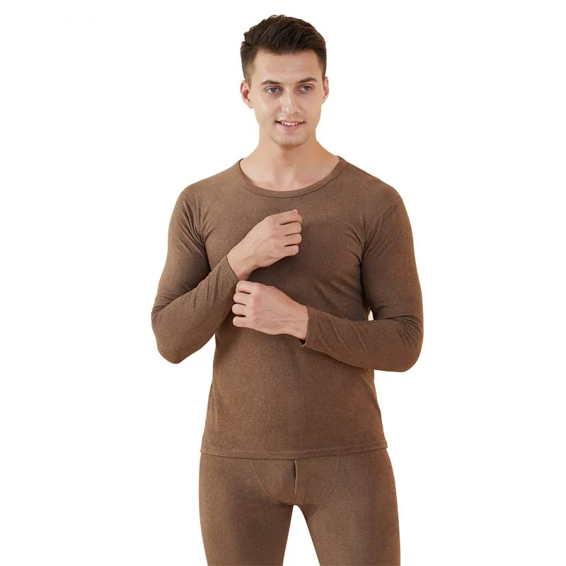 Winter Thermal Underwear Suits Mens Autumn Clothes Long Trousers