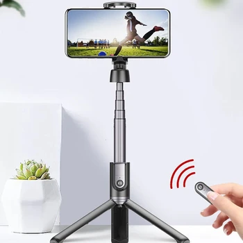

Portable Mobile Phone Bluetooth Selfie Stick Handheld Monopod Shutter Tripod Table Holder for Samsung/Huawei/Xiaomi Selfiestick