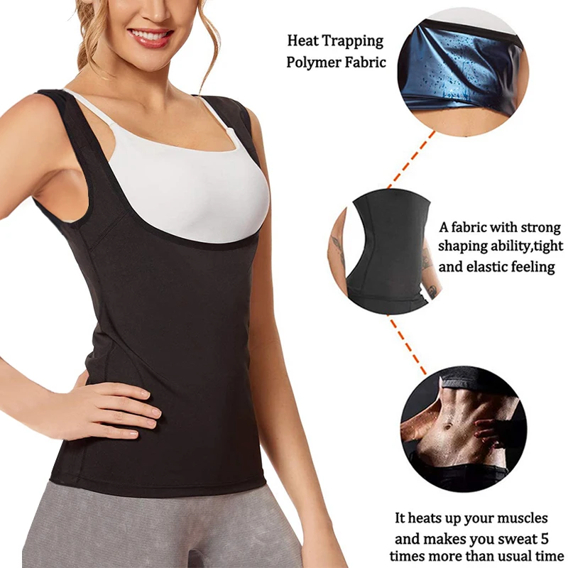 Sweat Sauna Body Shapewear Women Corset Fajas Reductoras Thermal Body Shaper Vest Waist Trainer Belt Slimming Girdle Hot Sheath strapless shapewear