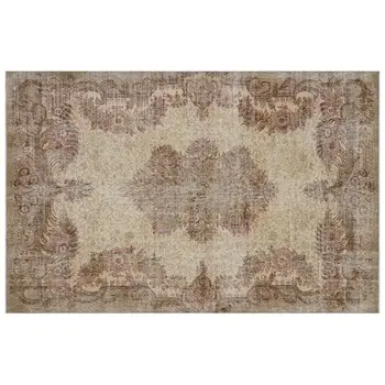 

Handmade Natural Vintage Turkish Area Rug 212x323 Cm-6'11''X10'7''