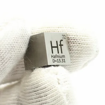 

Hafnium Polished Cube for Element Collection Hobbies Science Experiment 10x10x10mm Hf Cube Research and Development