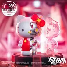 Boîte aveugle Semi mécanique Hello Kitty, jouet tendance, décoration faite à la main pour la maison