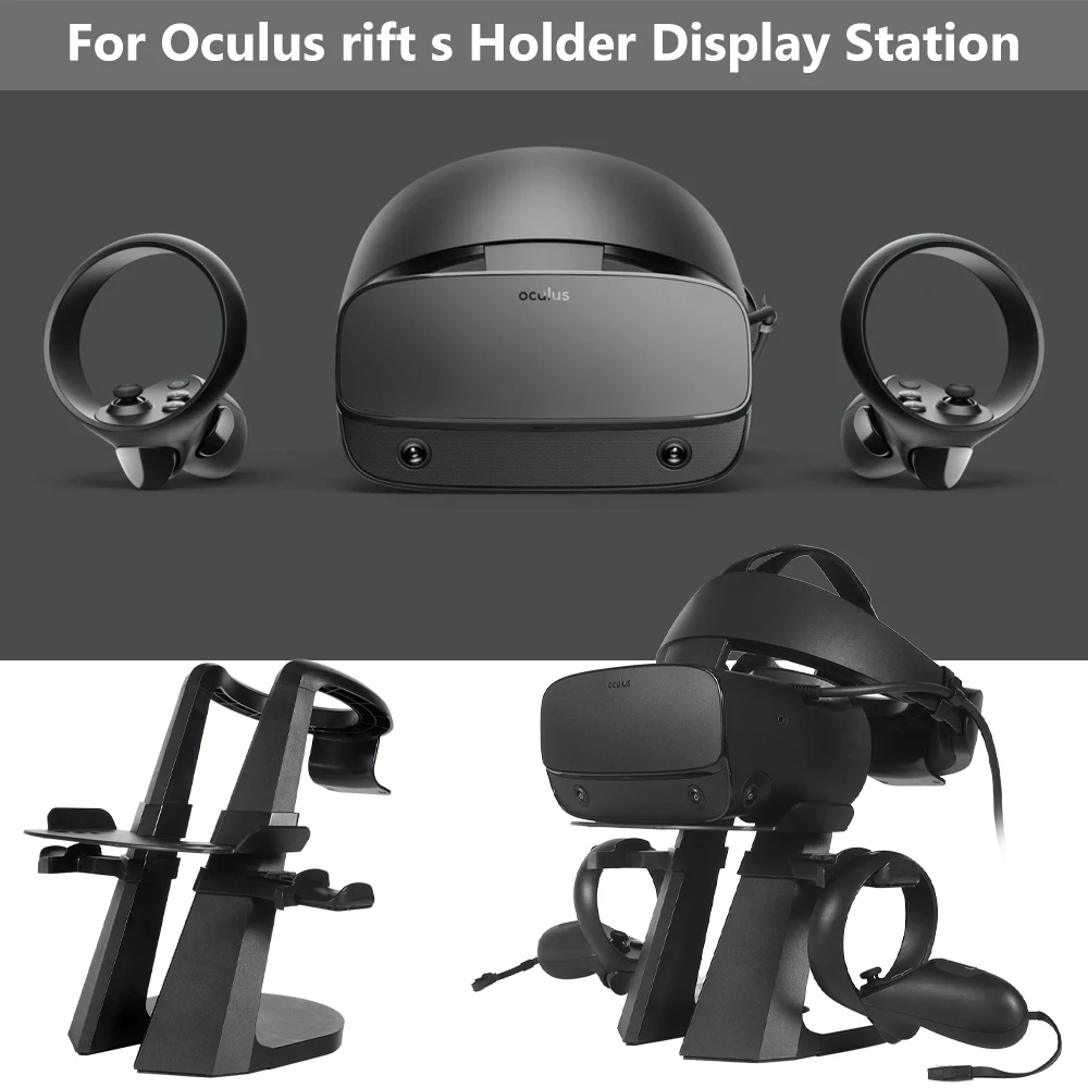 Топ Россия VR гарнитура стойка Дисплей Держатель подставка для Oculus Rift S/Oculus Quest VR гарнитура и сенсорные контроллеры